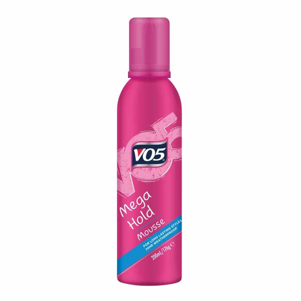 Vo5 Mega Hold Mousse Styling 200ml