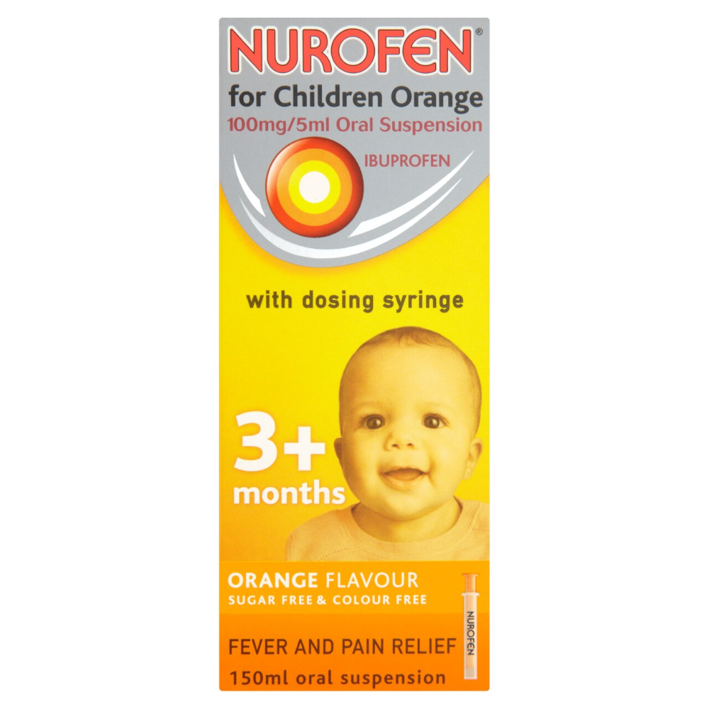 Nurofen For Children 100Mg/5Ml Ora C Spn