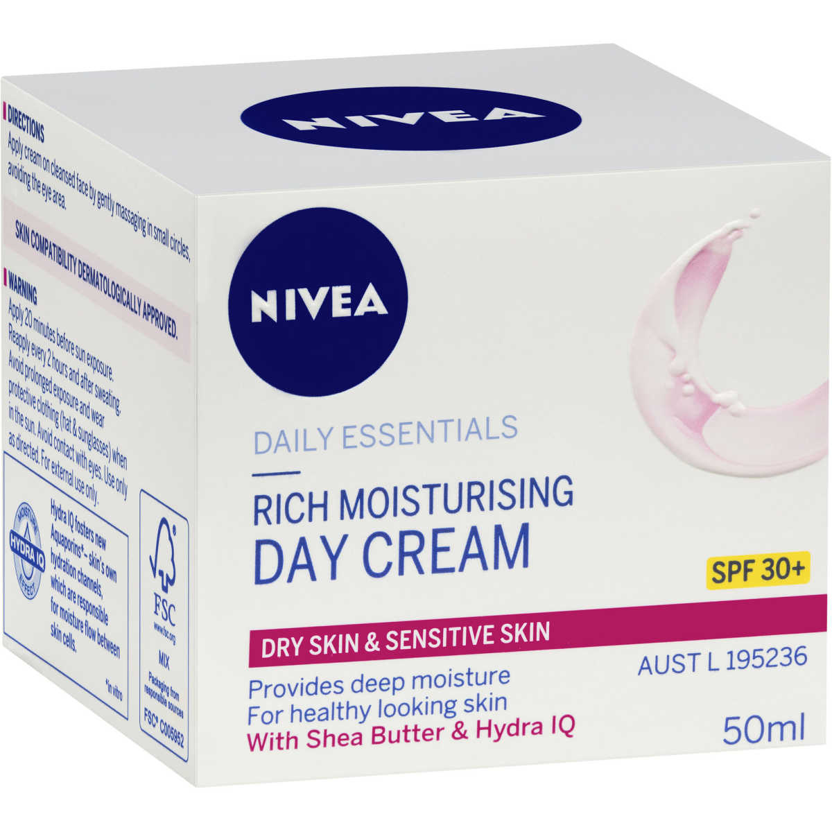 Nivea Daily Essentials Rich Moistursing Day Cream 50ml