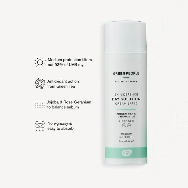 Green People, Organic Day Solution SPF15 50ml