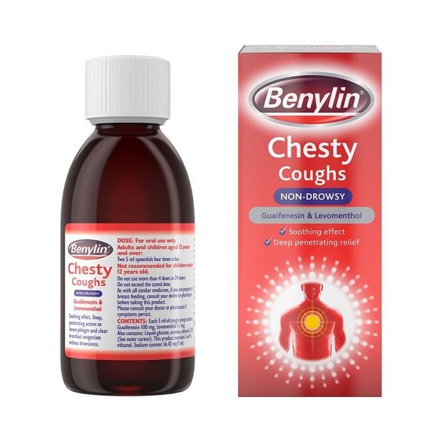 Benylin Chesty Non-Drowsy Syrup 125ml