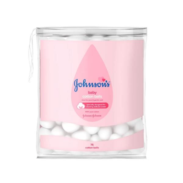 Johnson & Johnson Baby Cotton Balls 75s