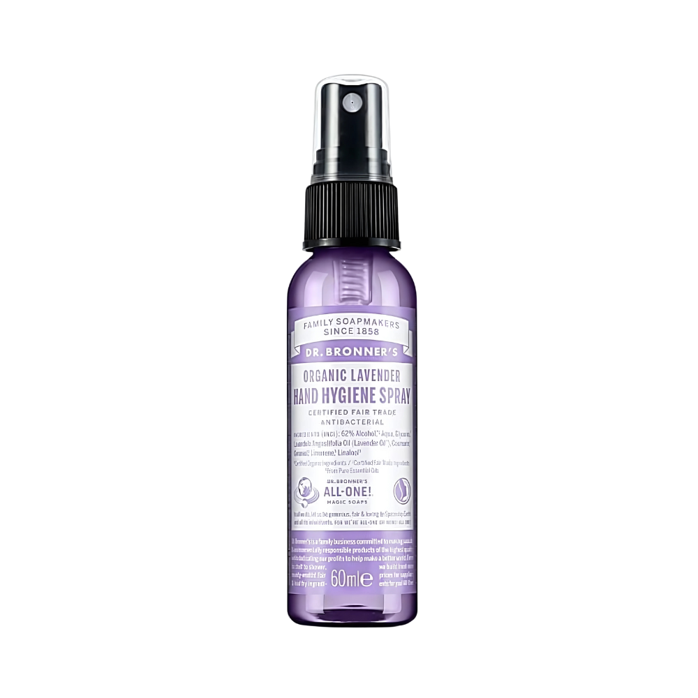 DR. BRONNER'S, Organic Hand Sanitiser Lavender 60ml