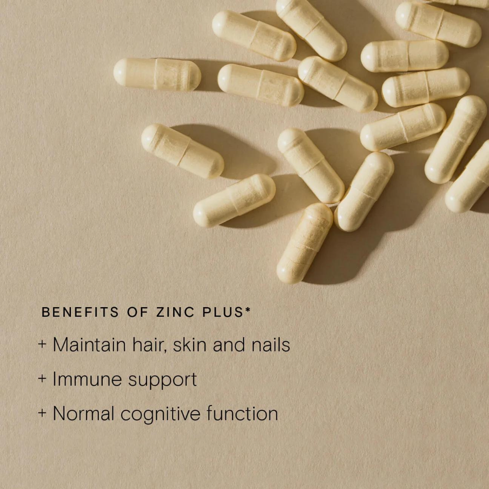 Wild Nutrition, Food-Grown® Zinc Plus 30 Capsules Default Title