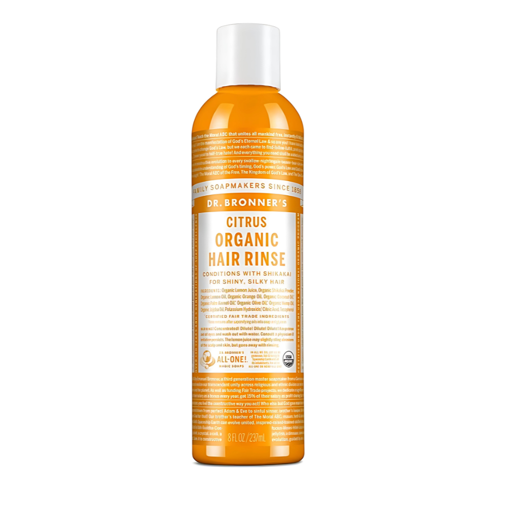 DR. BRONNER'S, Citrus Organic Hair Conditioner Rinse 237ml