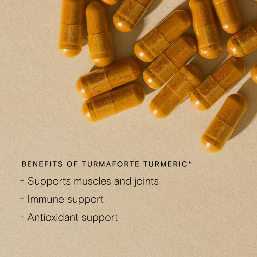 Wild Nutrition, Food-Grown® Organic Turmaforte™ Full Spectrum Tumeric 60 Capsules Default Title