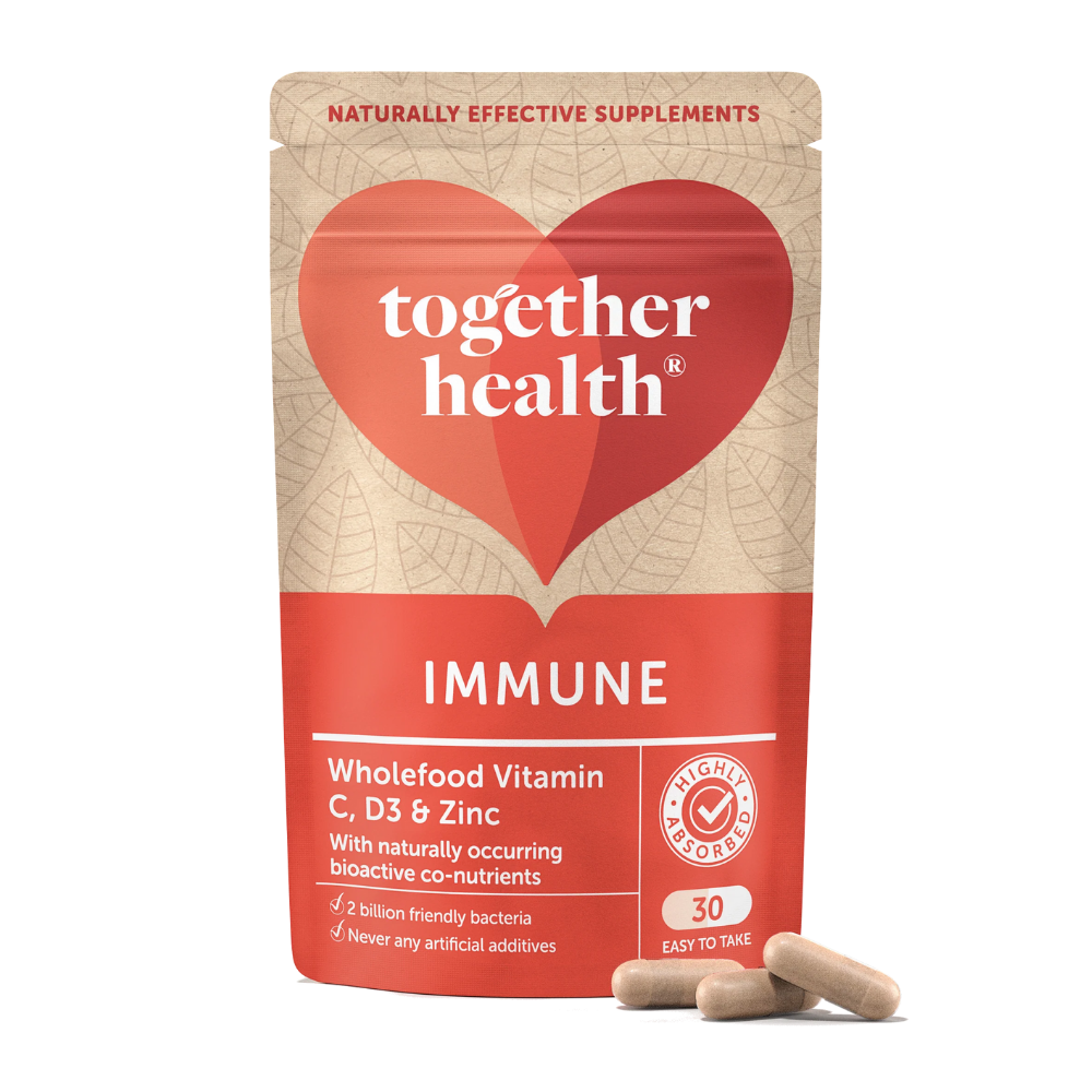 together health®, Immune Support With Vitamin C, Zinc & Selenium 30 Capsules