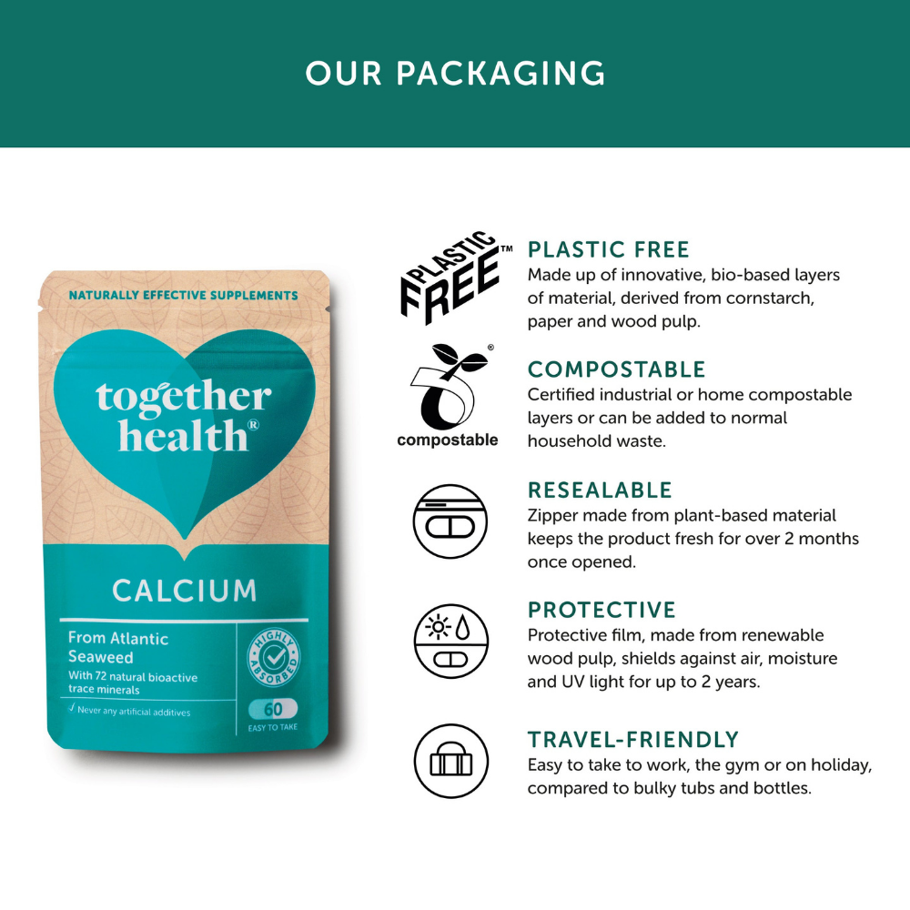 together health®, Pure Seaweed Calcium 60 Capsules