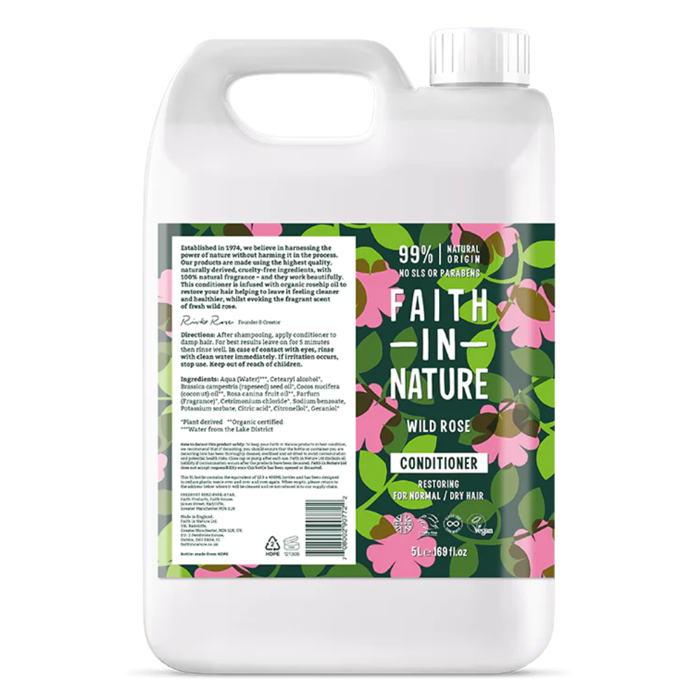 Faith In Nature, Wild Rose Conditioner 5L