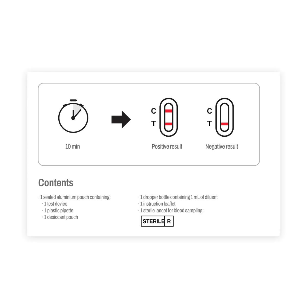 MyBio™, PSA - Prosta-Check Easy to Use At Home - Single Test