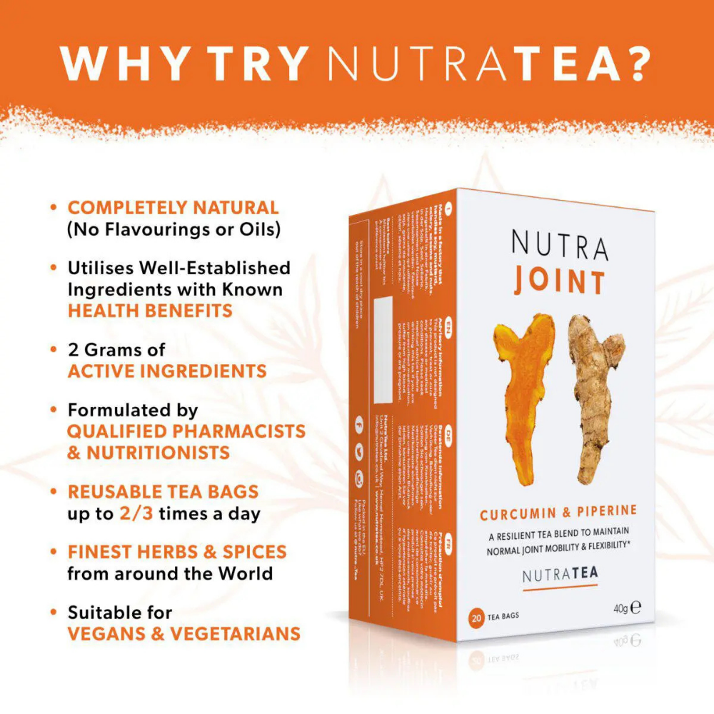 NUTRATEA, Nutra Joint Mobility & Flexibility 20 Tea Bags