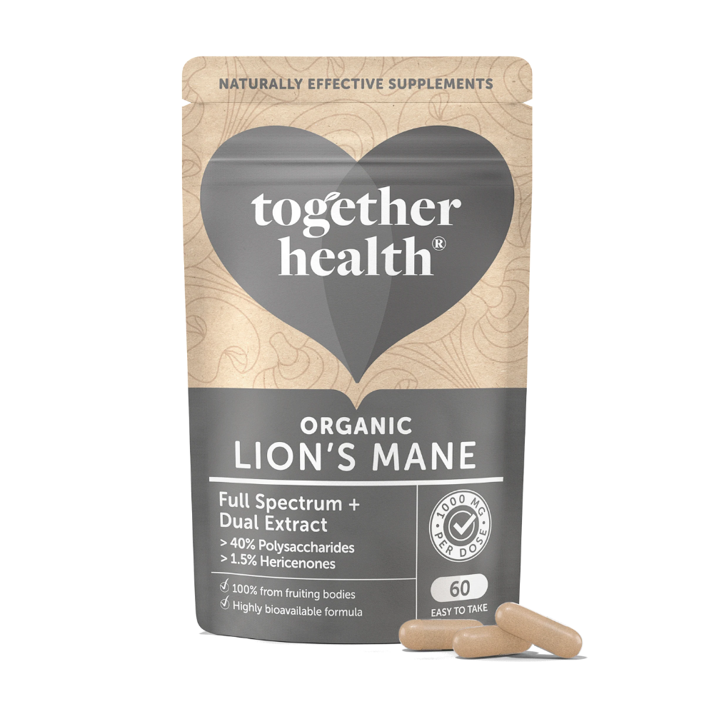 together health®, Organic Lion's Mane Mushroom 60 Capsules