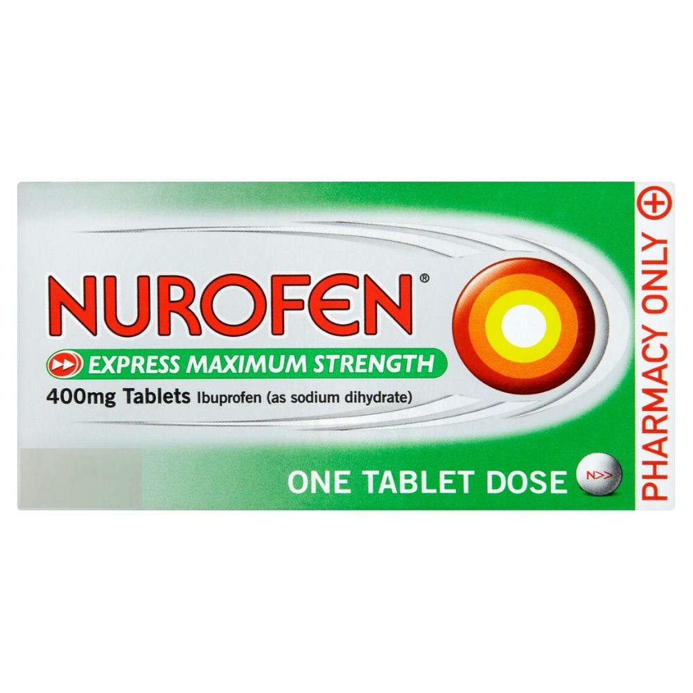 Nurofen Express max strength 400Mg 12s