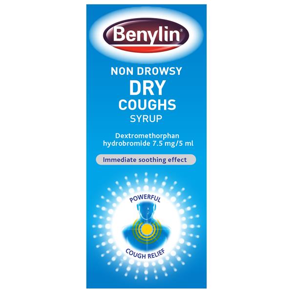 Benylin Dry Coughs Non-Drowsy Syrup 125ml