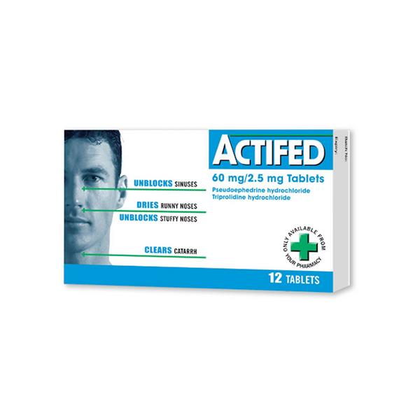 Actifed Tabs 12s