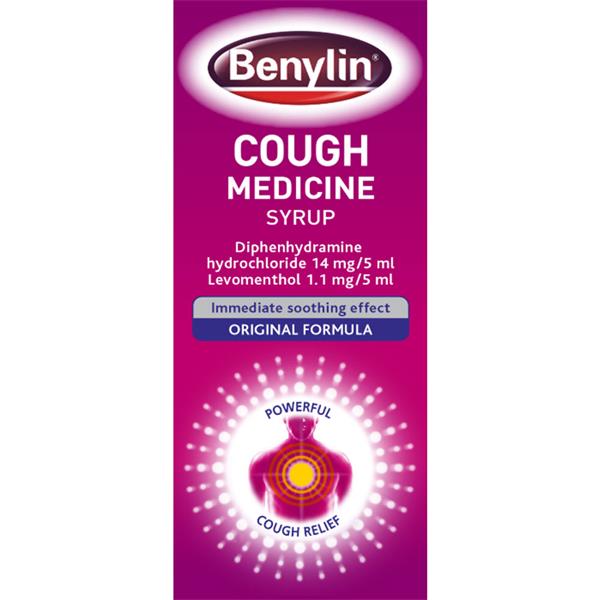 Benylin Cough Medicine Original Formula 125ml