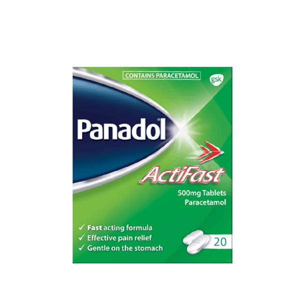 Panadol Actifast Tablets 20s