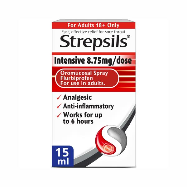 Strepsils Intensive Throat Spray 15ml