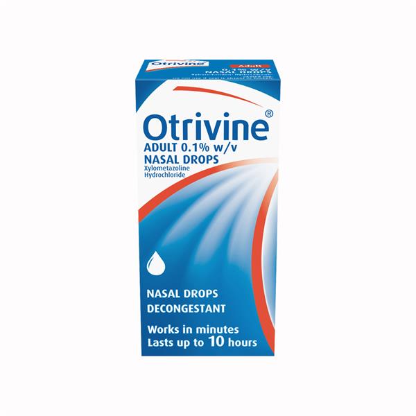 Otrivine Adult Drops 10ml