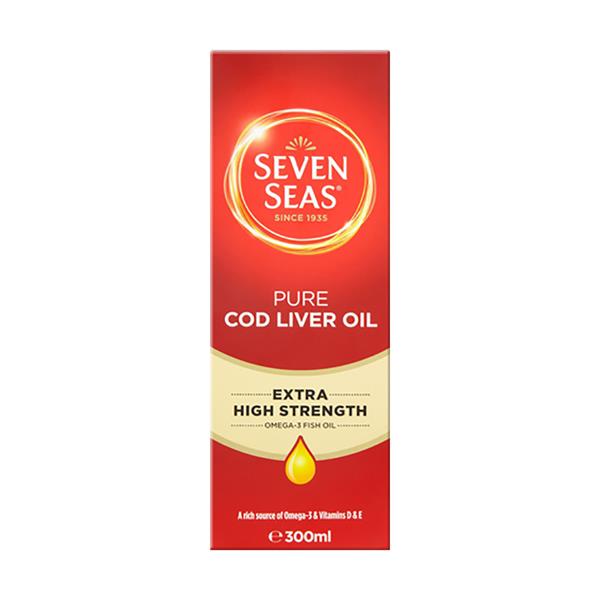 Seven Seas Pure Clo Liquid High Strength 300ml