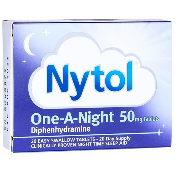 Nytol One A Night 50Mg 20 Tabs