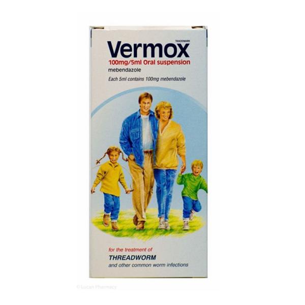 Vermox 100Mg/5mlOral Suspension 30ml