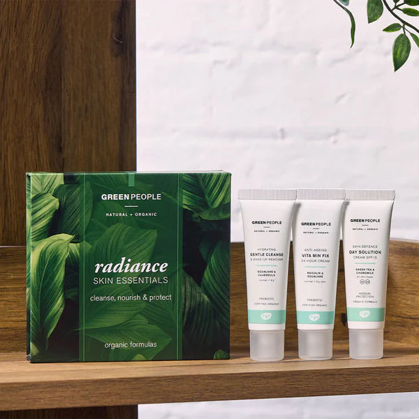 Green People, Radiance Skin Essentials Gift Set