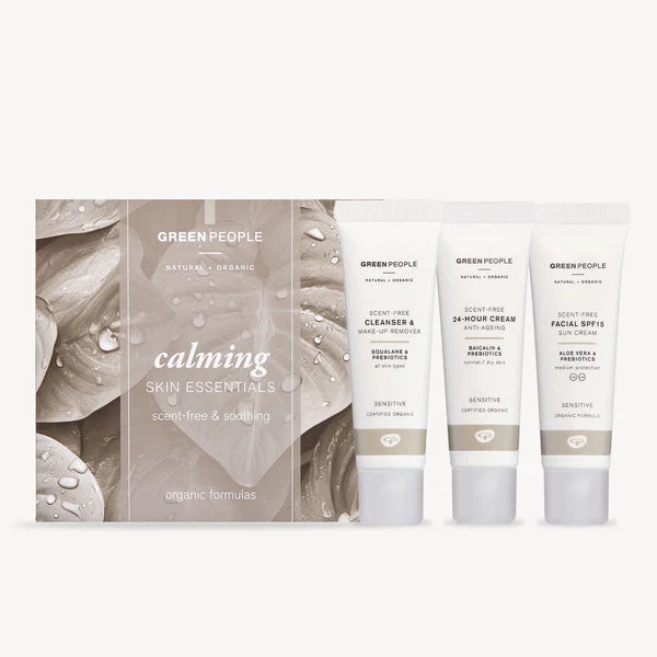 Green People, Calming Skin Essentials Gift Set