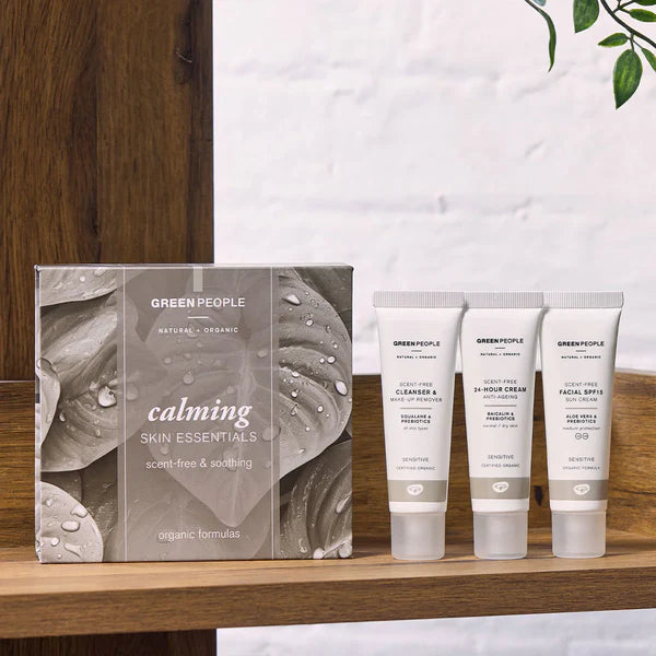 Green People, Calming Skin Essentials Gift Set