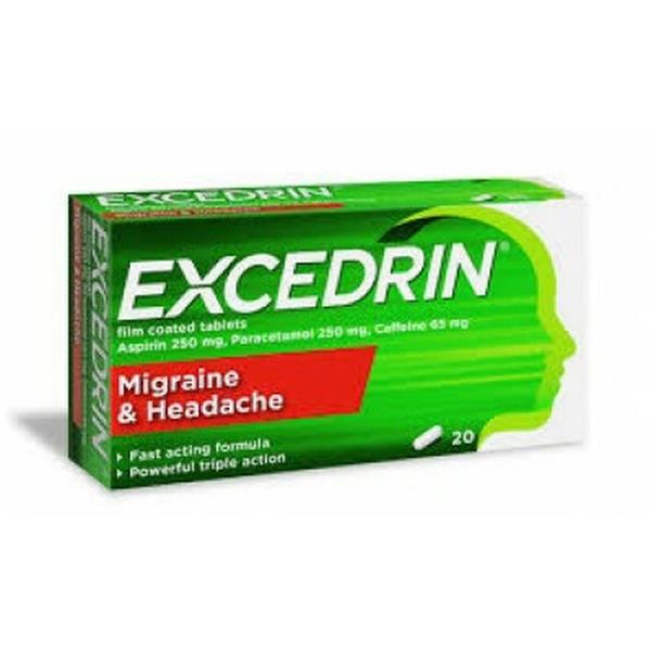 Excedrin Tablets 20s