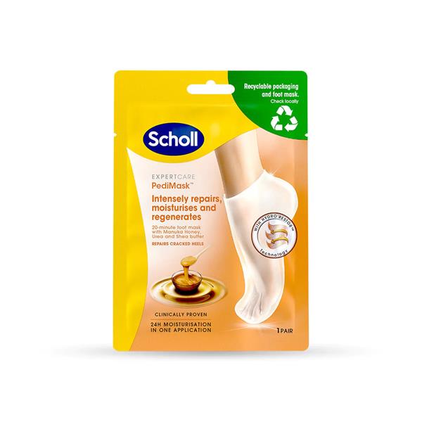 Scholl, Pedimask with Manuka Honey