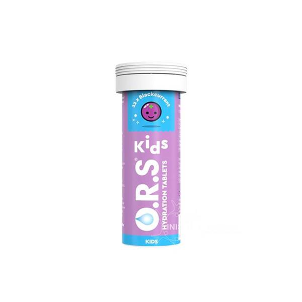 ORS Kids Hydration Tablets Blackcurrant Flavour 12 Pack