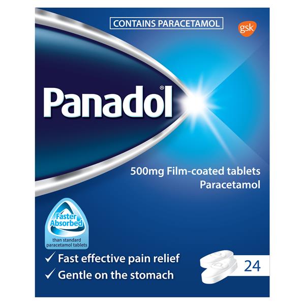 Panadol Tablets 500mg 24s