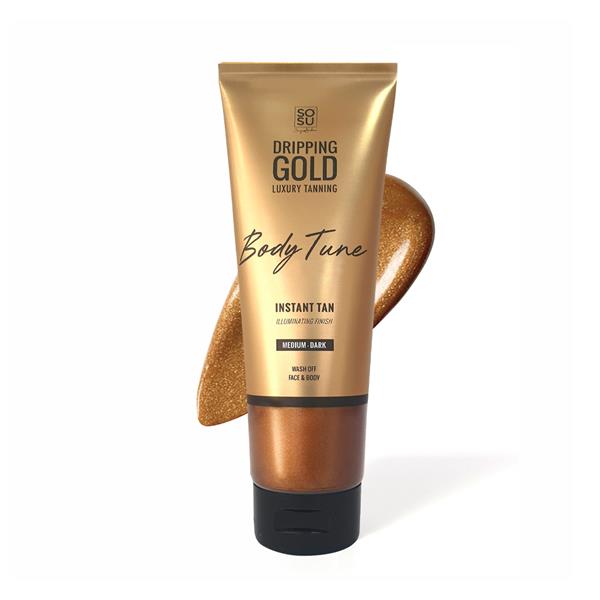 SOSU, by Suzanne Jackson Dripping Gold Body Tune Instant Tan