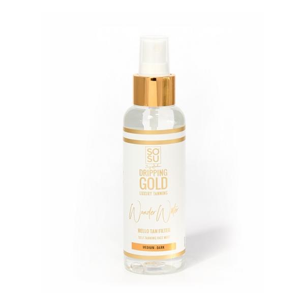 SOSU, Dripping Gold Tanning Wonder Water Medium/Dark 100ml