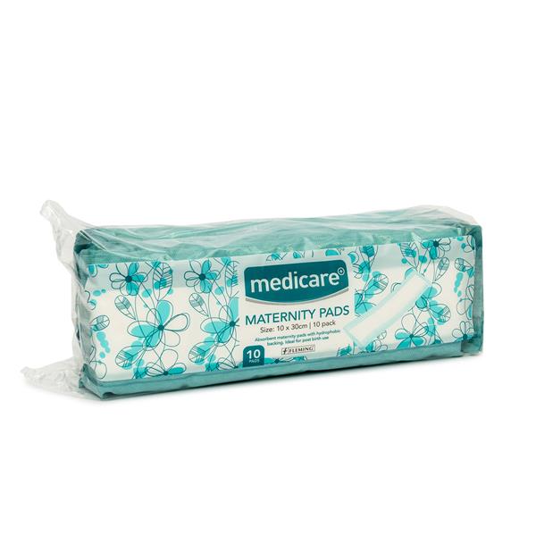 Medicare Maternity Pads Non Sterile 10X30Cm