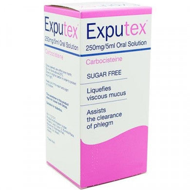 Exputex, 250mg / 5ml Oral Solution 200ml