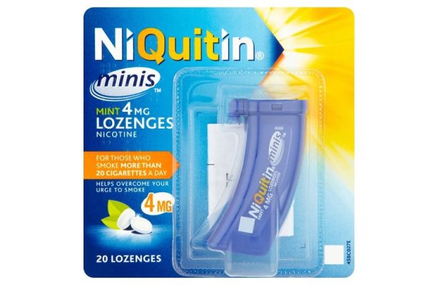 Niquitin, Mini Mint Lozenges 4mg 20 Pack