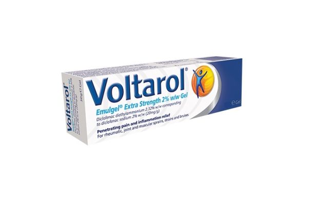 Voltarol, Pain Relief Gel Extra Strength 2% Emulgel 30g