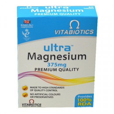 Vitabiotics, Ultra Magnesium 60 Tablets