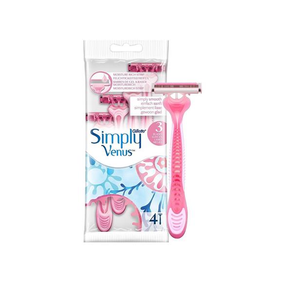 Gillette Simply Venus 3 4s