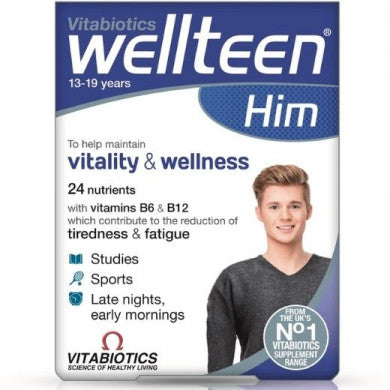 Vitabiotic Wellteen Him 30 Tab