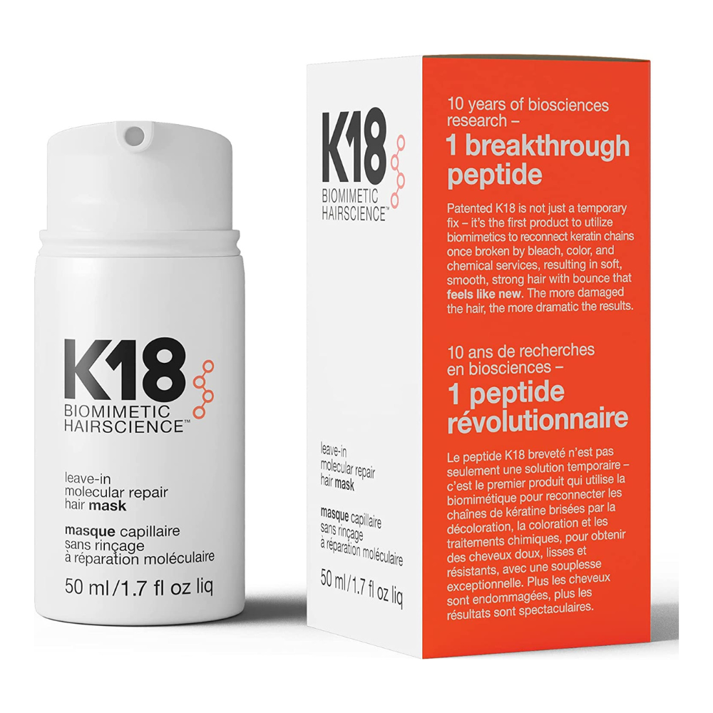 K18, Leave-In Molecular Repair Hair Mask 50ml