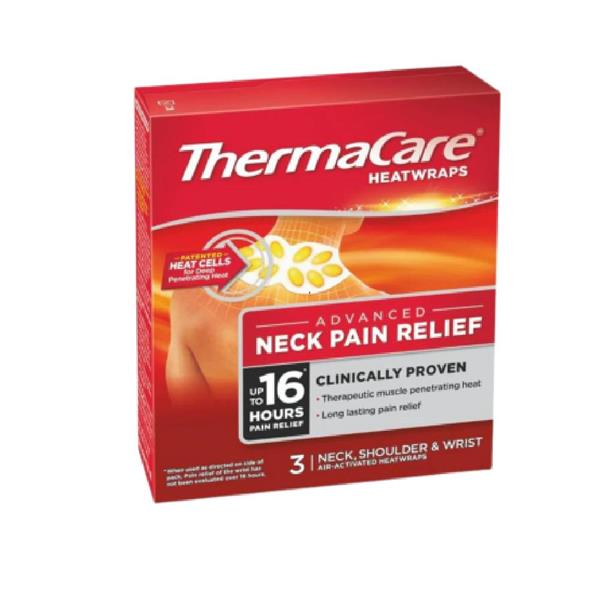 Thermacare, Heatwraps Neck Pain Relief 3 Pieces