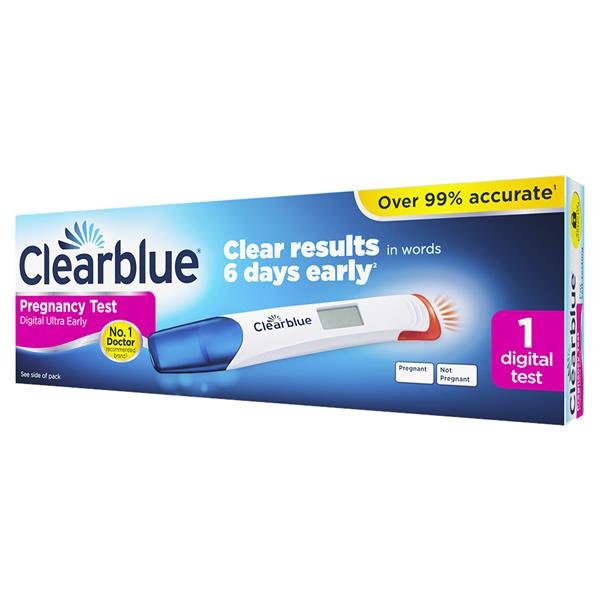 Clearblue Digital Ultra Early Single