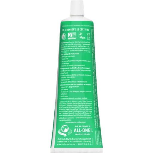 Dr Bronner, Spearmint Toothpaste 105ml