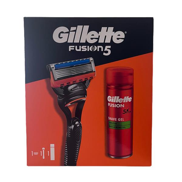 Gillette, Fusion 5 Razor & Gel 250ml Gift Set