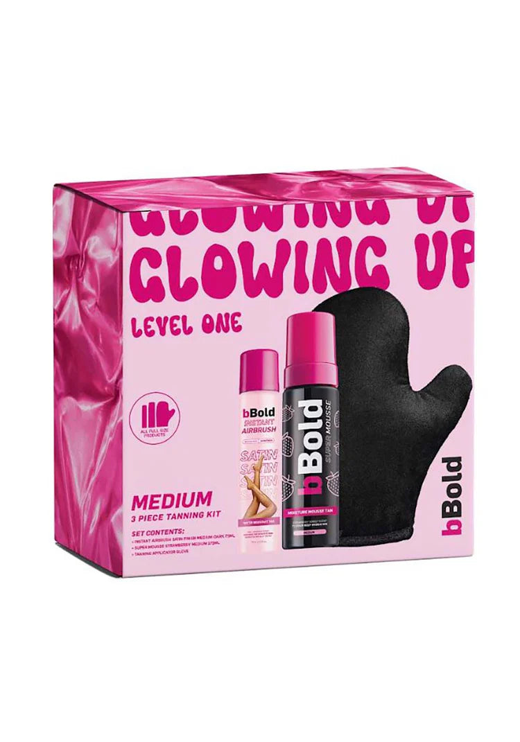 BBold, Glowing Up Level One Medium 3pc Gift Set