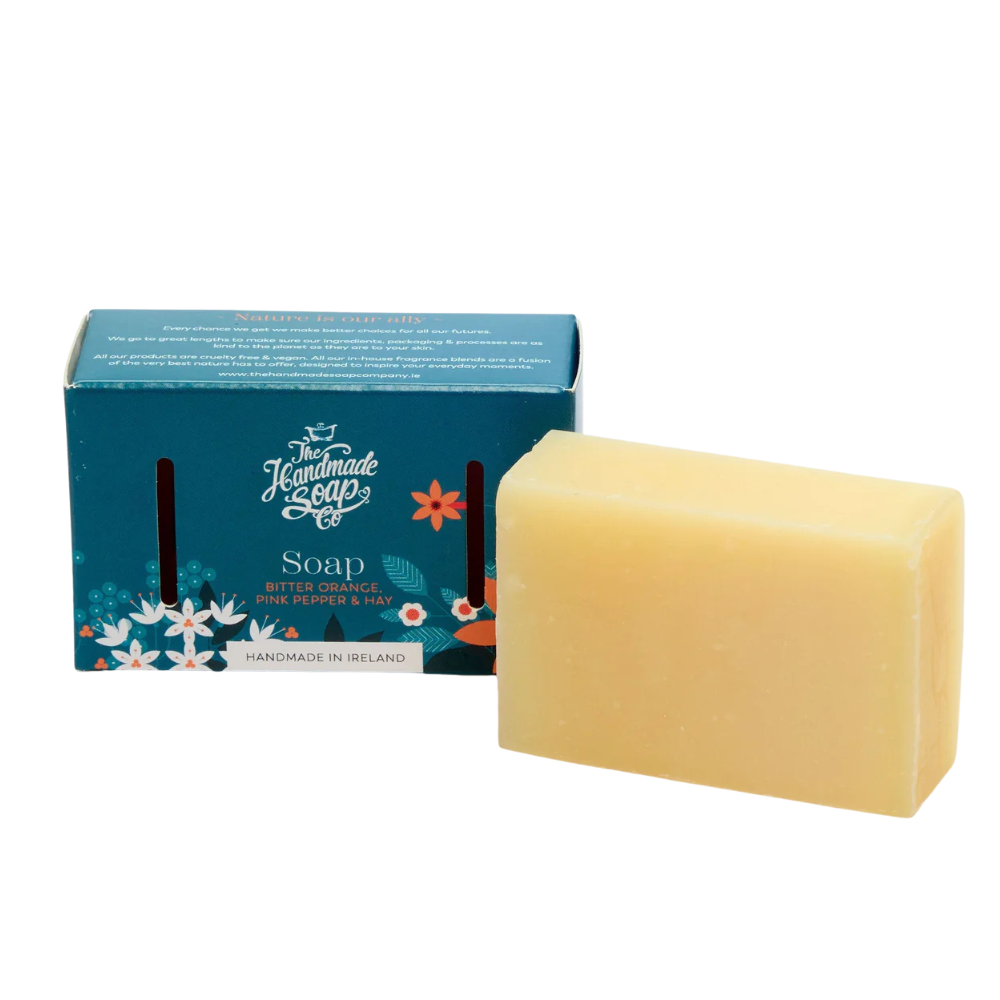 The Handmade Soap Company, Soap Bar Bitter Orange & Pink Pepper 100g