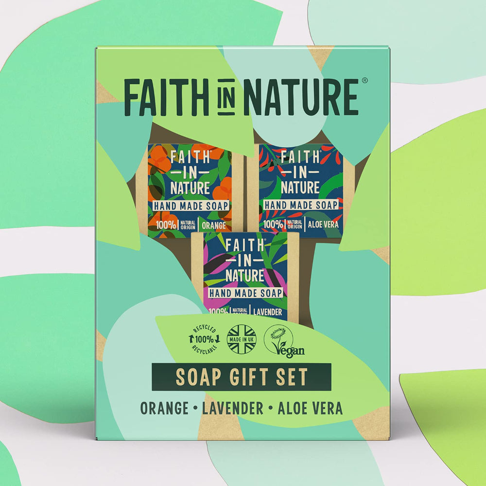 Faith in Nature, Soap Trio Travel Set